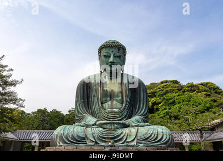 Statue des Buddha in Kamakura, Japan Stockfoto