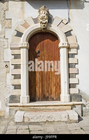 Historischen Palast. Venosa. Basilikata. Italien. Stockfoto