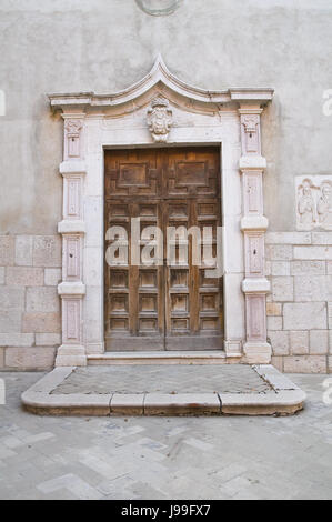 Kirche St. Domenico. Venosa. Basilikata. Italien. Stockfoto