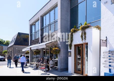 Beshoff Fisch und Meeresfrüchte-Restaurant. in Howth, Dublin, Irland. Stockfoto