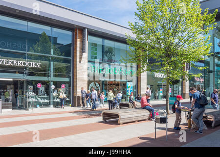 Whiteley Einkaufszentrum Whiteley, Hampshire, England, Vereinigtes Königreich Stockfoto