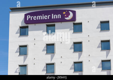 Premier Inn, Kingsmead, Farnborough, Hampshire, England, Vereinigtes Königreich Stockfoto