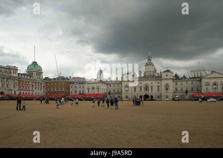 London: 31. Mai 2017. Sitzecke auf Horse Guards Parade Ground für Beating Retreat am 14. und 15. Juni vorbereitet. : Credit Claire Doherty Alamy/Live News. Stockfoto