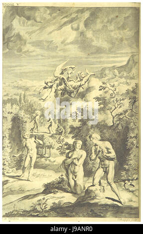 MILTON (1695) p142 PL 5 Stockfoto
