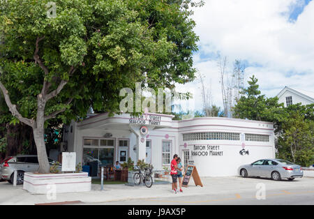 Eaton Street Seafood Market & Restaurant in Key West, Florida, USA. Stockfoto