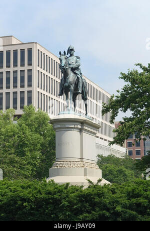 Winfield Scott Memorial-Washington, DC-DSC05538 Stockfoto