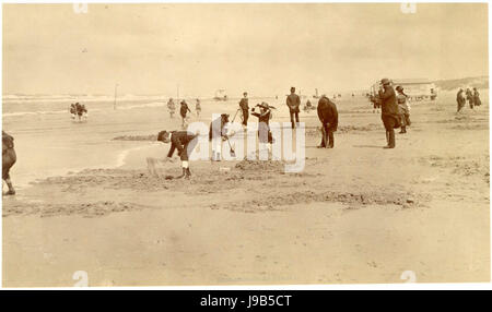 Am Strand in Scheveningen, Niederlande, Carl Curman Stockfoto