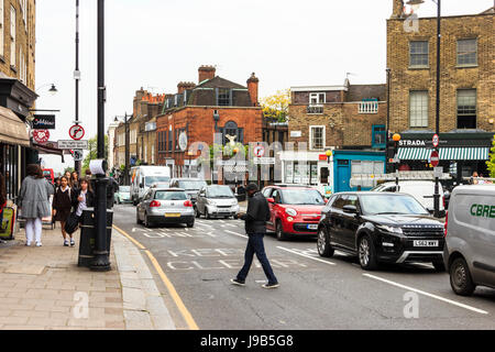 Highgate Village, London, UK Stockfoto