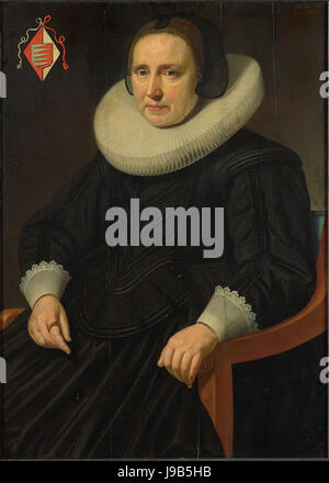 Sara Sweerts de Weert (geb. 1579). Tweede Echtgenote van Antonius Antonides van der Linden Rijksmuseum SK pro 1544 Stockfoto