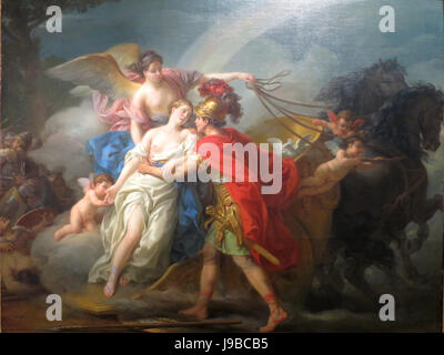 "Venus, Wounded von Diomedes, wird gerettet von Iris" von Joseph Marie Vien, 1775 Stockfoto