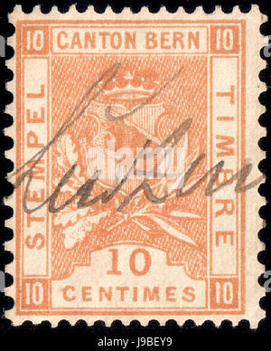 Schweiz Bern 1892 1902 Einnahmen 10 c 39A VI 96 Stockfoto