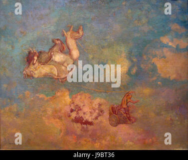 1905 14 Odilon Redon Chariot Apoll Anagoria Stockfoto