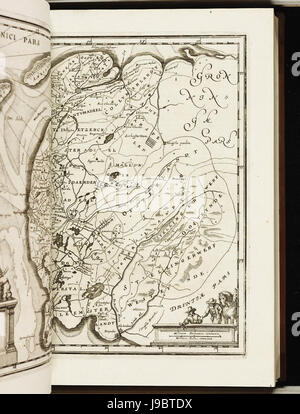 Topographia Circuli Burgundici (Merian) 161 Stockfoto