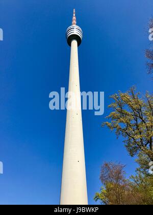 Stuttgarter Fernsehturm Stockfoto