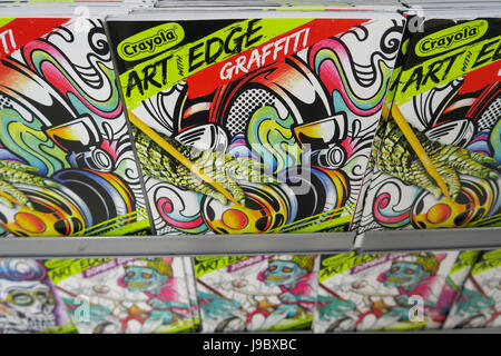 Michaels Kunst Baumarkt, NYC, USA Stockfoto
