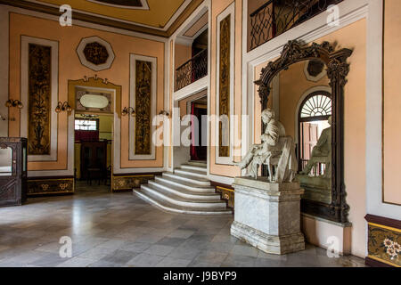 Der Lobby des TEATRO TOMAS TERRY 1887 gebaut und befindet sich im PARQUE JOSE MARTI - CIENFUEGOS, Kuba Stockfoto