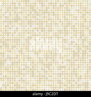 Abstract Grunge orange Textur auf weißem Hintergrund. Grobe Lärm Design. Chaotisch platziert sehr kleine fraktale Muster. Stockfoto