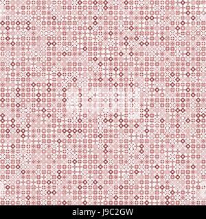Abstract Grunge rote Textur auf weißem Hintergrund. Grobe Lärm Design. Chaotisch platziert sehr kleine fraktale Muster. Stockfoto