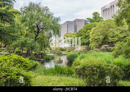 Hibiya Park (Hibiyakōen) in Chiyoda-ku, Tokio, Japan Stockfoto