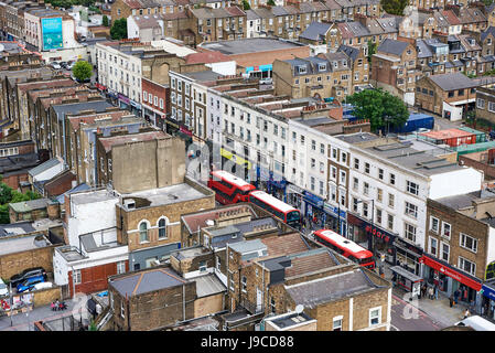 Dalston, Hackney, Nord-London, UK Stockfoto