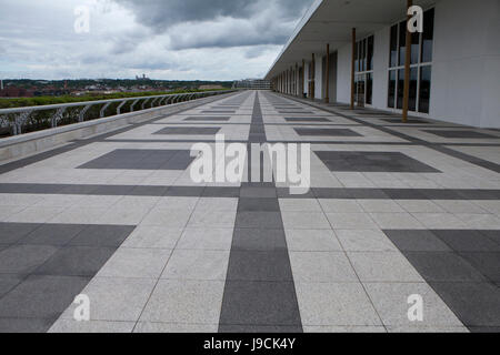 Terrassenebene des The John F. Kennedy Center for Performing Arts - Washington, DC USA Stockfoto