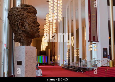 John F. Kennedy Center Innenraum - Washington, DC USA Stockfoto