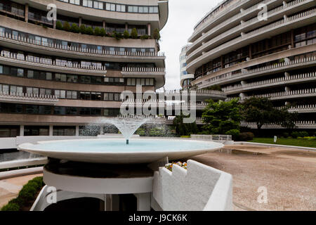 Watergate Hotel-komplex - Washington, DC USA Stockfoto