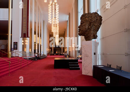 John F. Kennedy Center Innenraum - Washington, DC USA Stockfoto