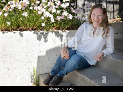 Maggie Nelson in Eagle Rock Kalifornien, USA Stockfoto