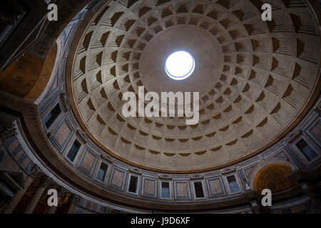 Pantheon, UNESCO-Weltkulturerbe, Rom, Latium, Italien, Europa Stockfoto