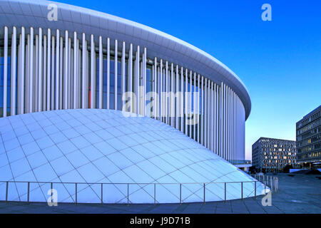 Neue Philharmonie auf dem Kirchberg in Luxemburg, Großherzogtum Luxemburg, Europa Stockfoto