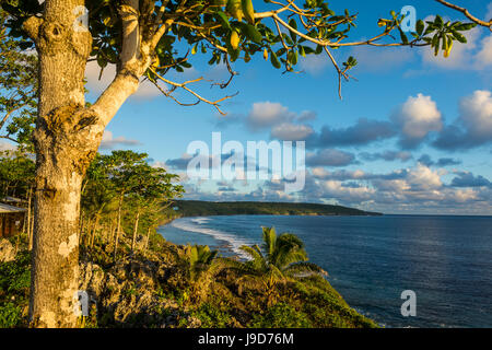 Blick über die Küste von Niue, South Pacific, Pazifik