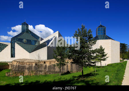 Fort Thuengen mit Burgmuseum und Mudam Museum, Luxemburg, Großherzogtum Luxemburg, Europa Stockfoto