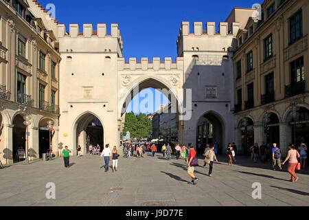 Karlstor City Gate, München, Upper Bavaria, Bavaria, Germany, Europe Stockfoto