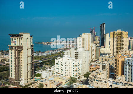 Blick auf Kuwait-Stadt, Kuwait, Naher Osten Stockfoto