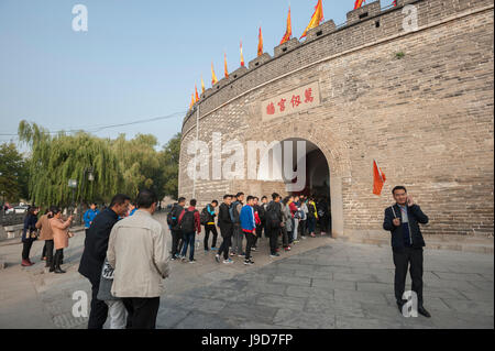 Konfuzius-Tempel, Qufu, UNESCO World Heritage Site, Shandong Provinz, China, Asien Stockfoto