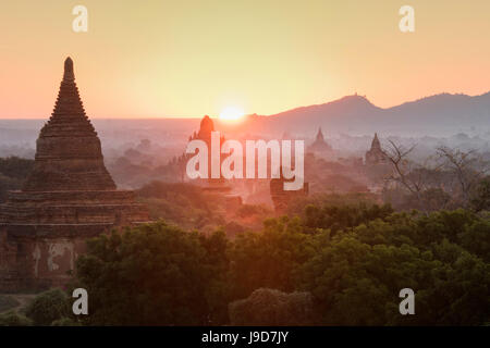 Tempel von Bagan (Pagan), Myanmar (Burma), Asien Stockfoto