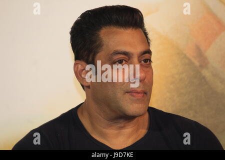 Mumbai, Indien 26thmay 2017.Bollywood Schauspieler Salman Khan während Traler Start des Films Tubelight Pvr Theater, juhu Stockfoto