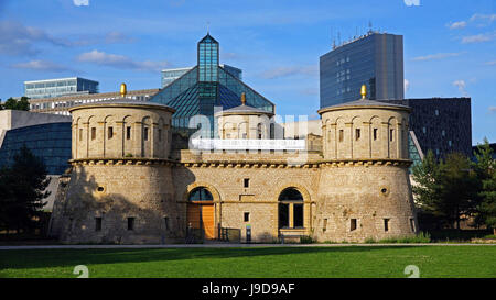 Fort Thuengen mit Burgmuseum in Luxemburg-Stadt, Großherzogtum Luxemburg, Europa Stockfoto