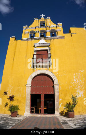 Templo del Dulce Nombre de Jesus, Campeche, UNESCO World Heritage Site, Yucatan, Mexiko, Nordamerika Stockfoto