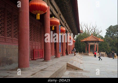 Dai-Tempel, Taian, Shandong Provinz, China, Asien Stockfoto