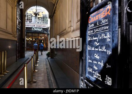 Bouillon Chartier, Paris 9., Frankreich Stockfoto