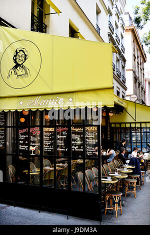 Café in Paris, Frankreich Stockfoto