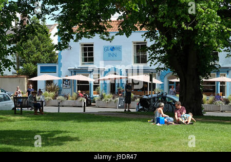 Das Globe Inn Public House, Brunnen-Next-the-Sea, North Norfolk, england Stockfoto