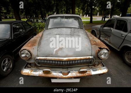 Auto, Automobil, Fahrzeug, Mittel, Reisen, Kfz, Vintage, Rost, Stockfoto