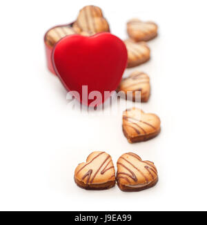 Lebensmittel, Nahrungsmittel, süß, Süßigkeiten, isoliert, Farbe, Closeup, braun, braun, Stockfoto