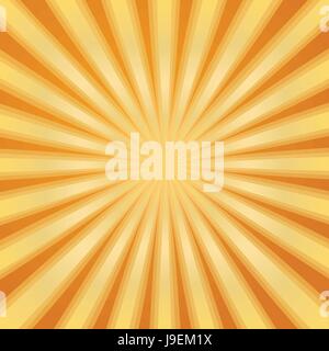 Sunburst-Muster. Radiale Hintergrund Stock Vektor