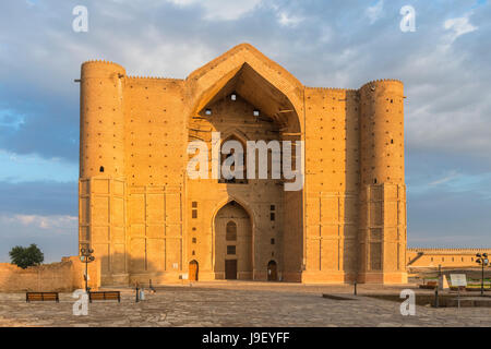 Glaubensgemeinschaft Ahmet Yasawi Mausoleum, UNESCO-Weltkulturerbe, Turkestan, Region Süd, Kasachstan Stockfoto