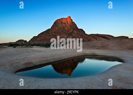 Namibia, Spitzkoppe Stockfoto