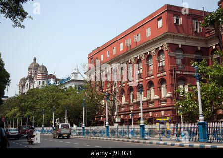 Britischer Kolonialarchitektur in und um BBD Bagh zentrale Kolkata - Kalkutta West Bengal Indien Stockfoto